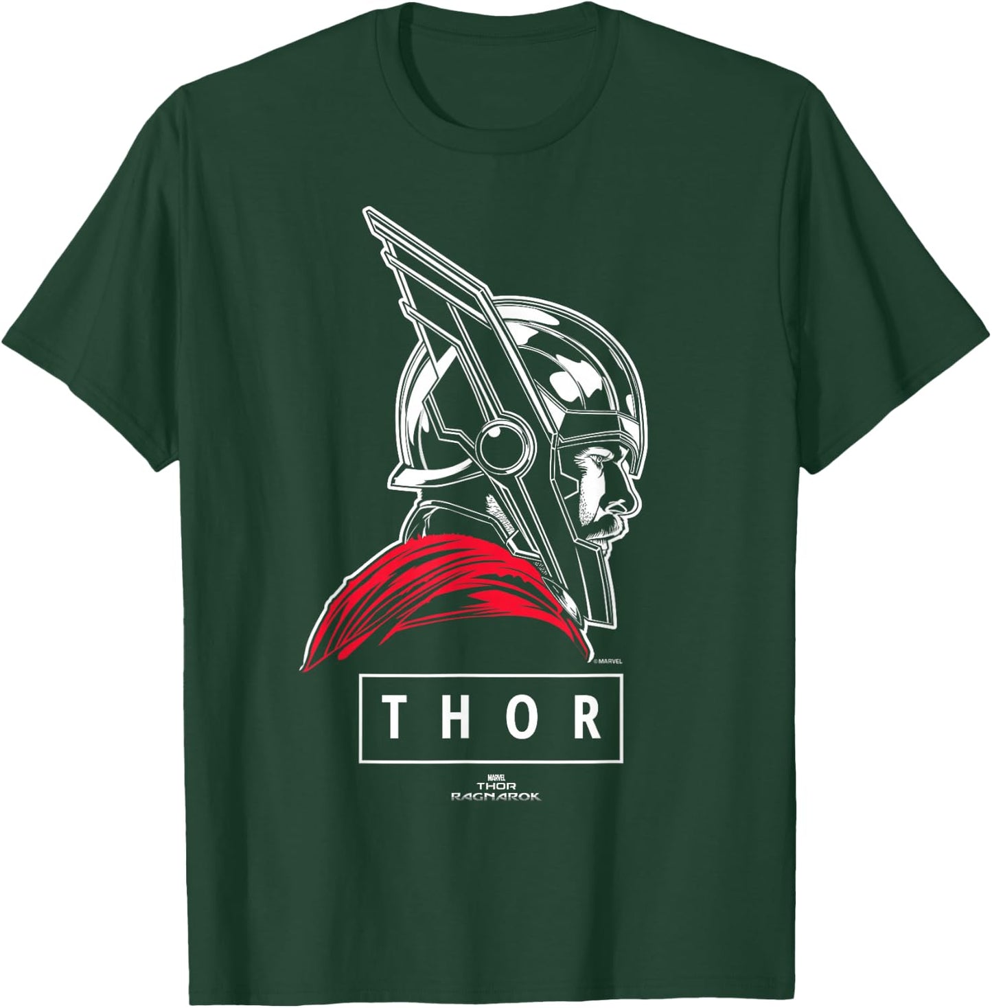 Marvel Thor Ragnarok God of Tonal Street View T-Shirt - T-Shirt | Forest