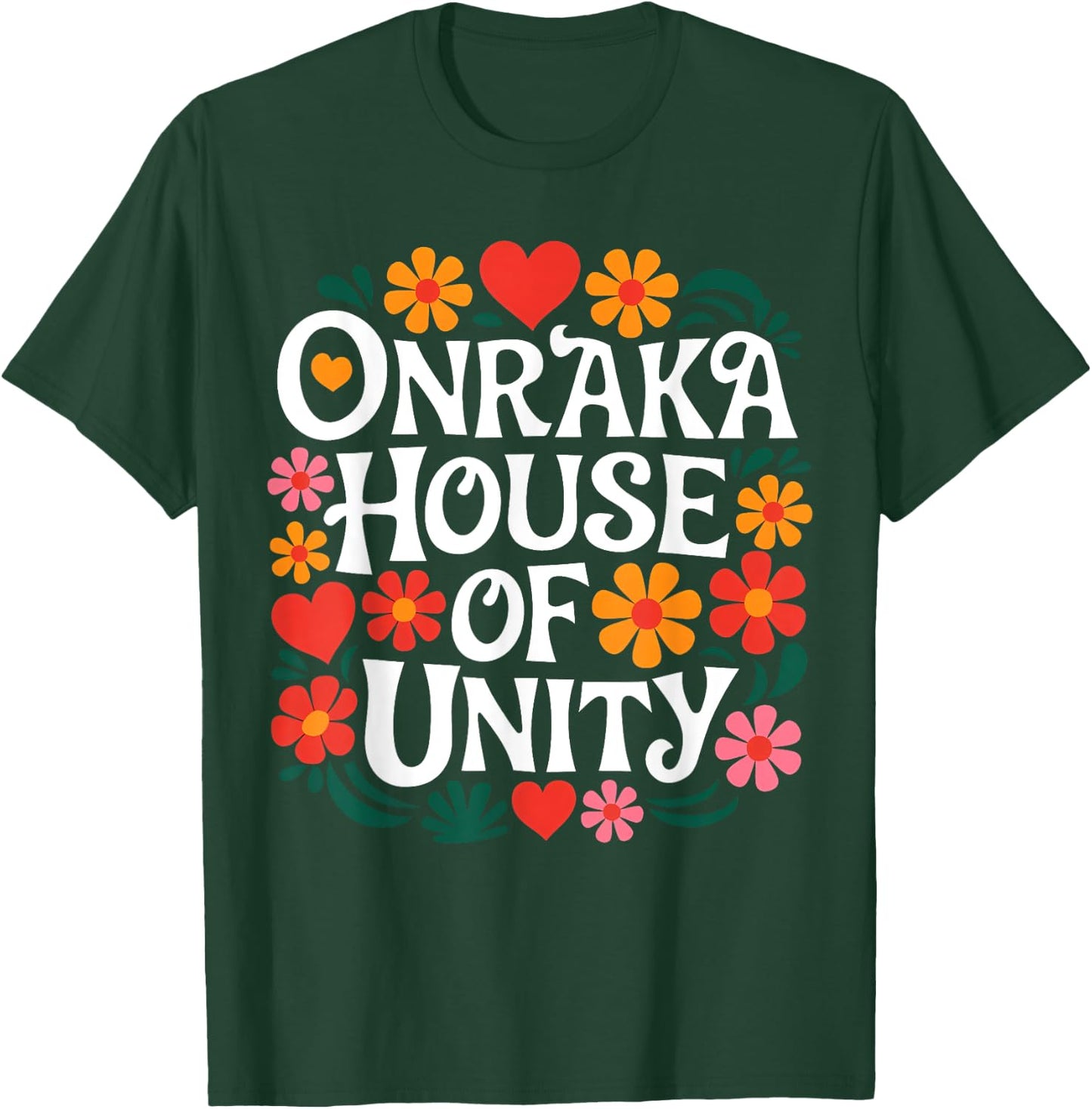Onraka House House of Unity School Spirit T-Shirt - T-Shirt | Forest