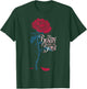 Disney Beauty & The Beast Wilting Rose Logo Graphic T-Shirt - T-Shirt | Forest