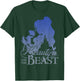Disney Beauty & The Beast Belle Smell A Rose Profile T-Shirt - T-Shirt | Forest