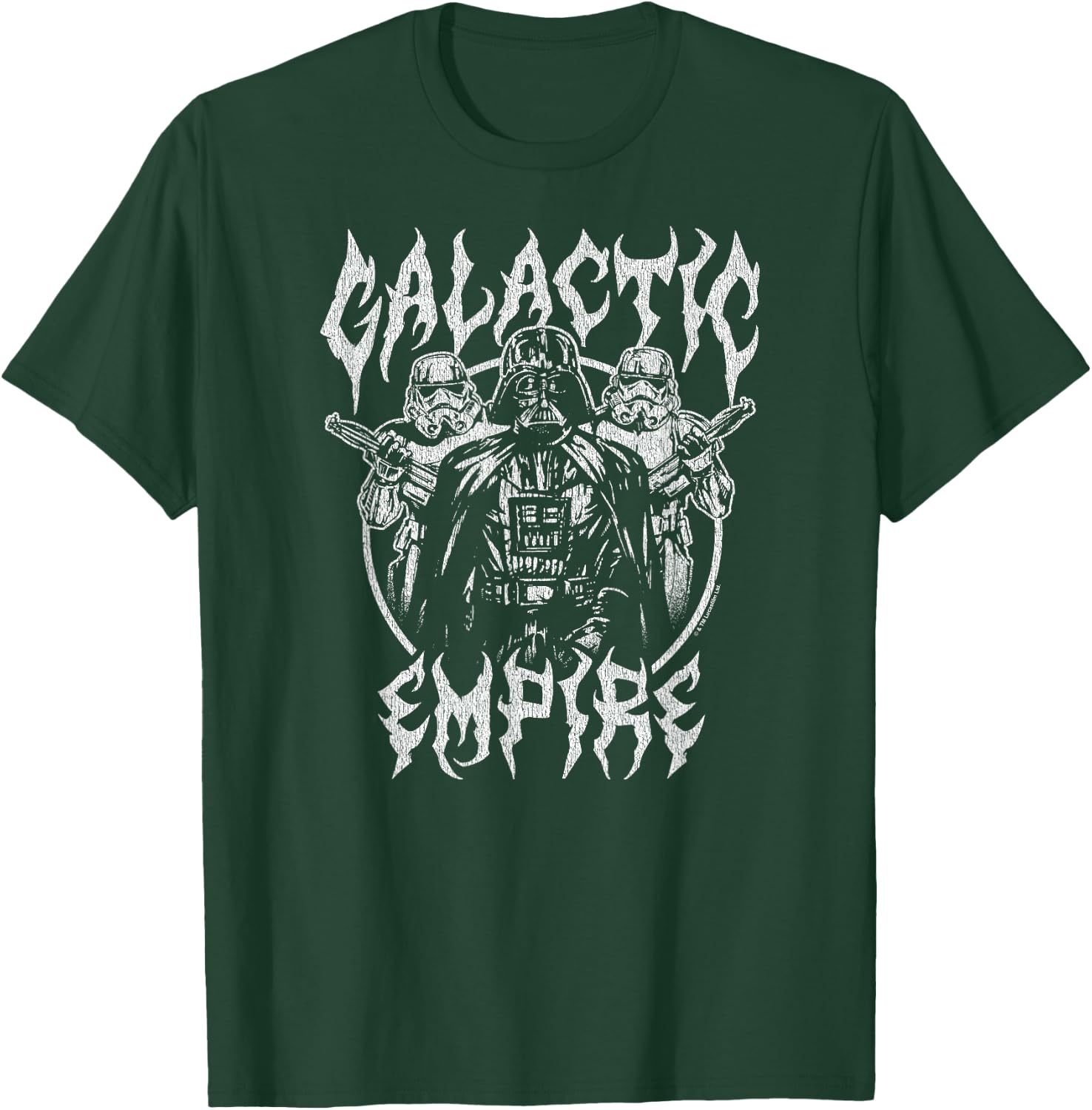 Star Wars - Galactic Empire Metal Inspired T-Shirt - T-Shirt | Forest