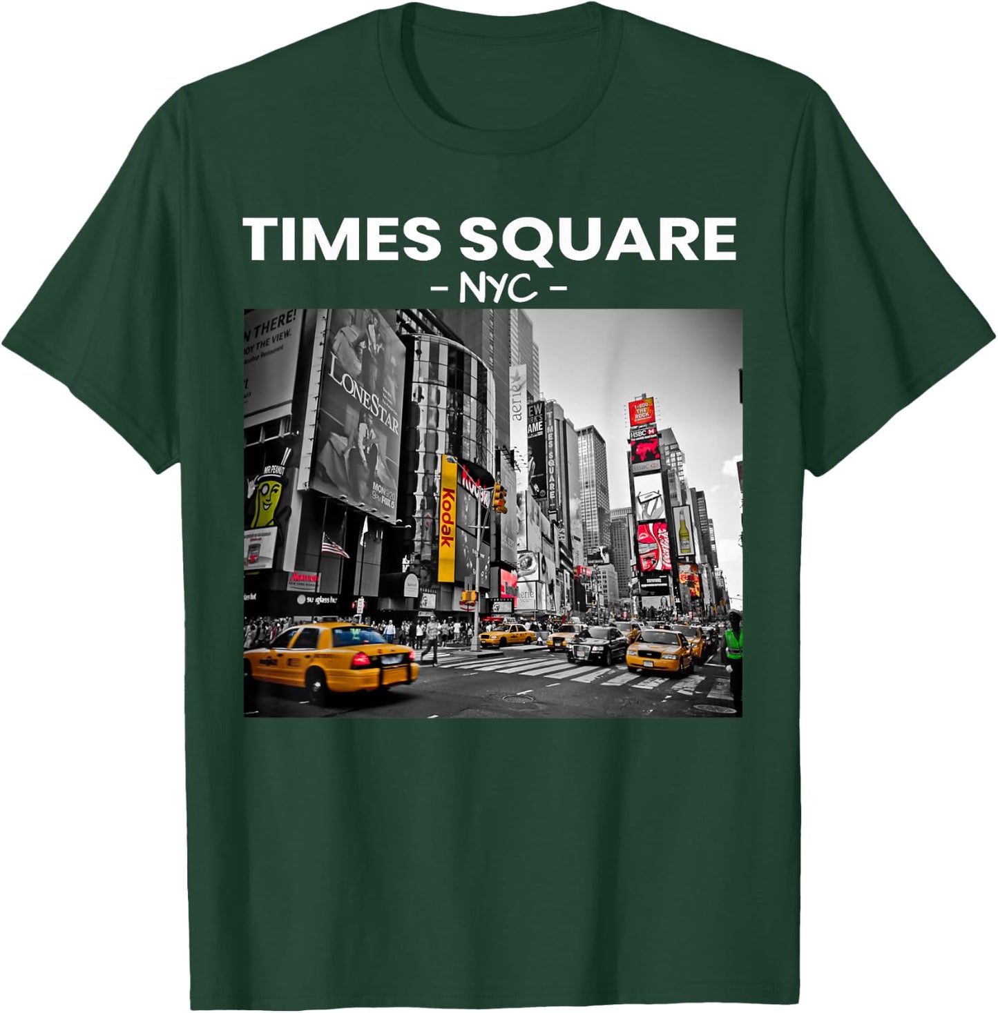Times Square T Shirt NYC New York City Gift T-Shirt - T-Shirt | Forest