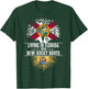 Florida Home New Jersey Roots State Tree Flag Shirt Gift T-Shirt - T-Shirt | Forest