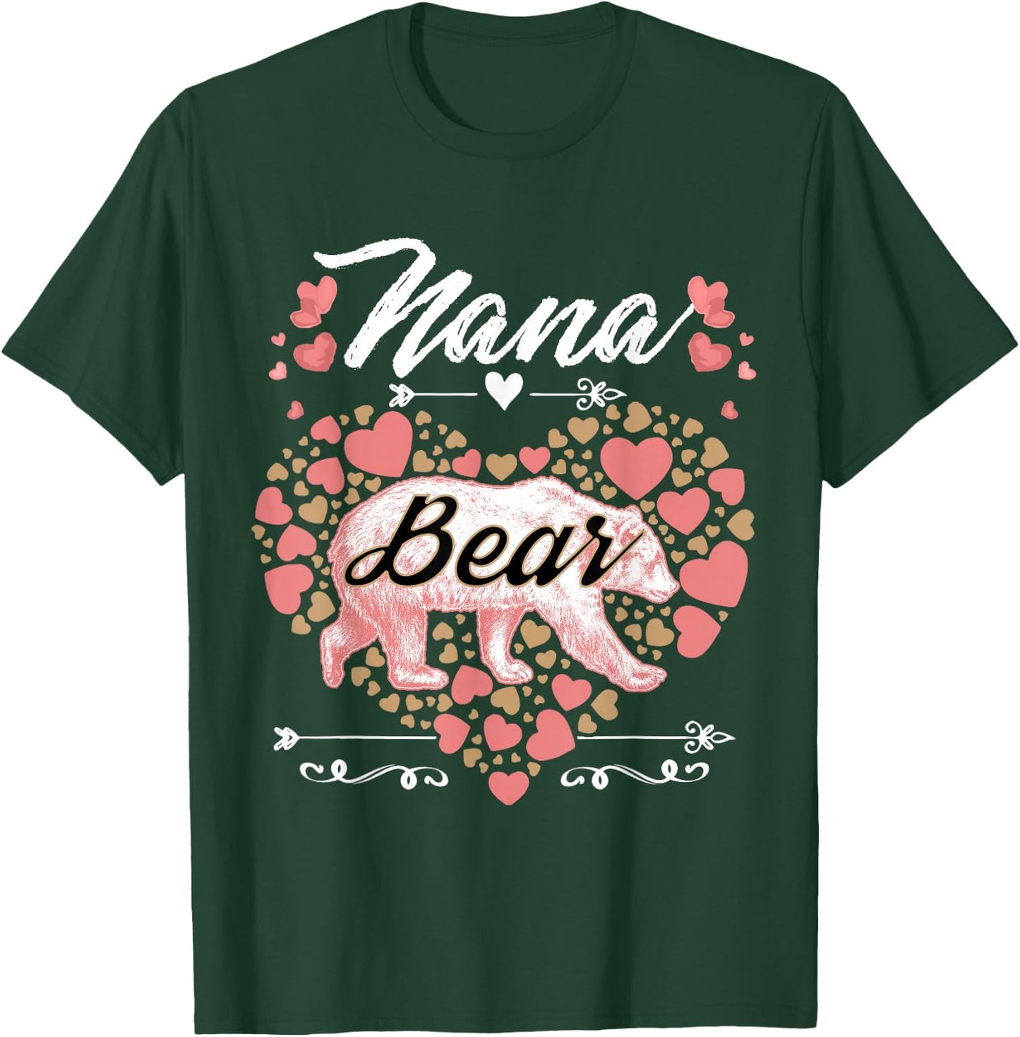 Nana Bear Shirt - Cute Mother's Day and Birthday T-Shirt - T-Shirt | Forest