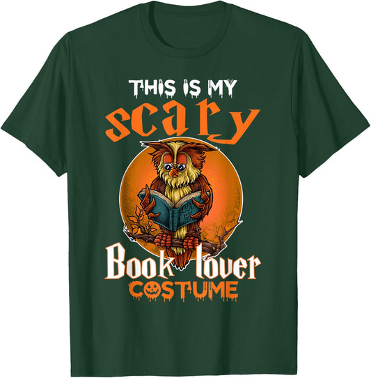 This Is My Scary Book Lover Halloween Costume Women T-Shirt - T-Shirt | Forest