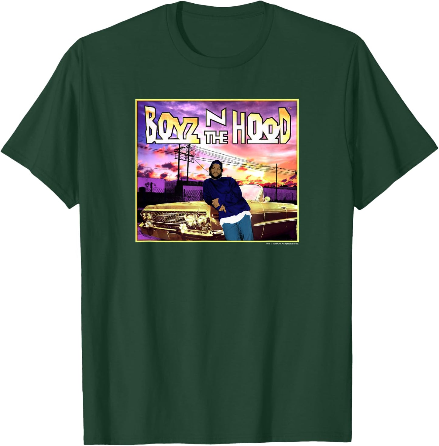 Boyz n The Hood Impala T-Shirt - T-Shirt | Forest