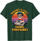 Violence Is Cool Thanks Video Games Funny Retro Style T-Shirt - T-Shirt | Forest