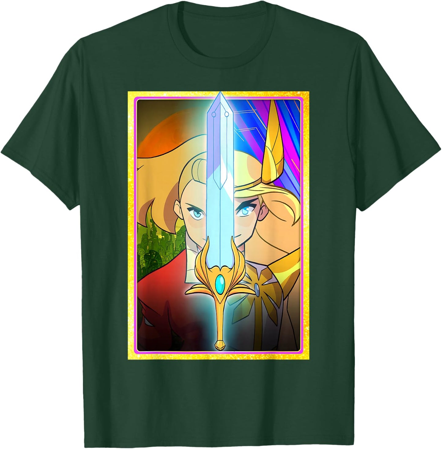 DreamWorks She-Ra Adora Character Split T-Shirt - T-Shirt | Forest