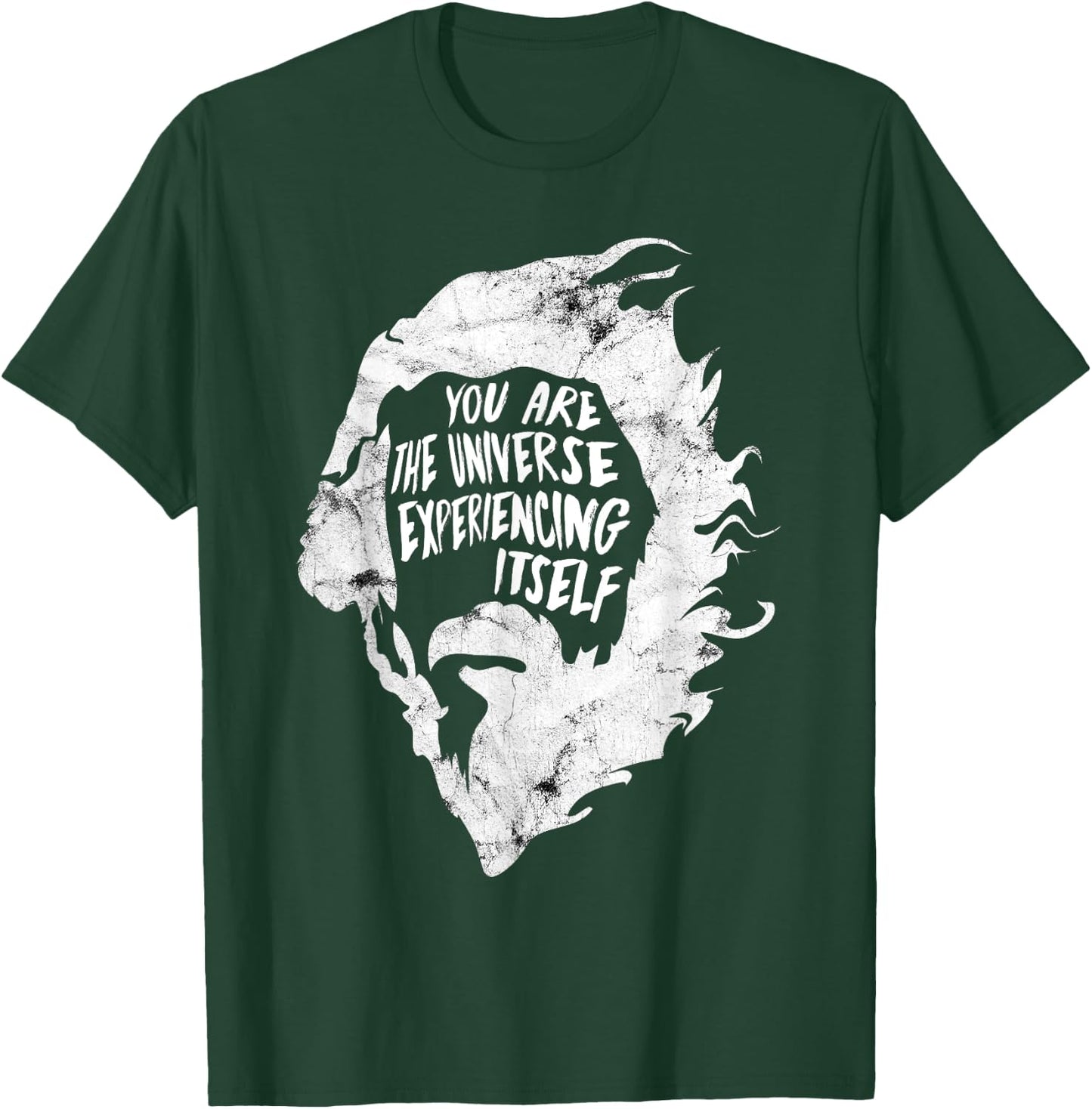 Alan Watts - You're The Universe - Grunge T-Shirt - T-Shirt | Forest