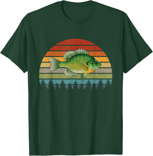 Bluegill Sunfish Fishing Freshwater Fish T-Shirt - T-Shirt | Forest