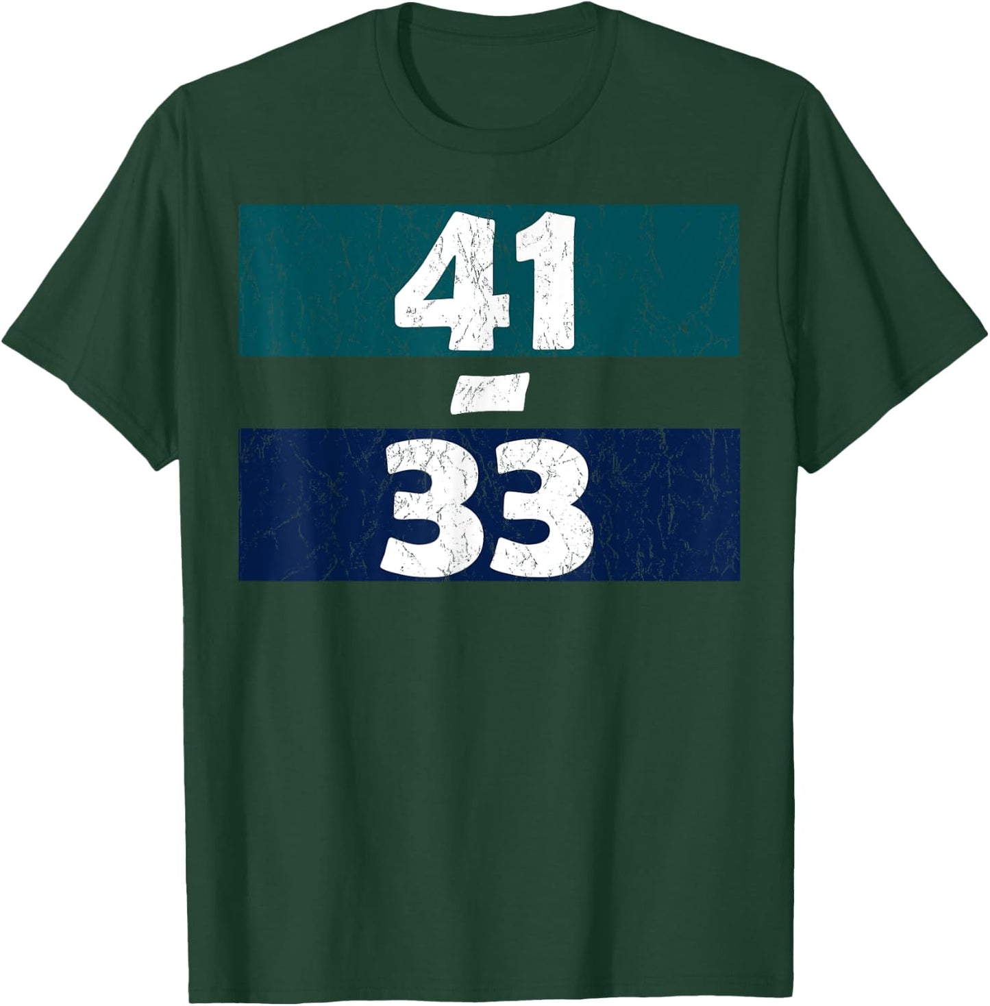 41 - 33 Shirt Winner 41-33 T-Shirt - T-Shirt | Forest