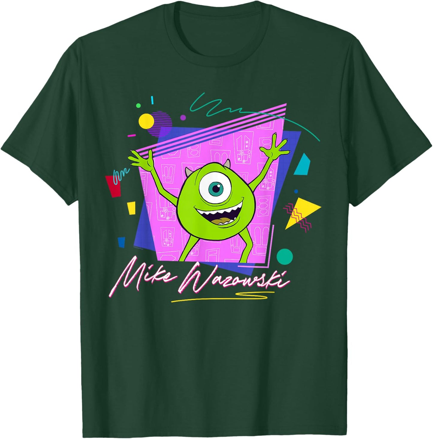 Disney & Pixar’s Monsters Inc Couples Matching Mike Wazowski T-Shirt - T-Shirt | Forest