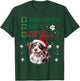 Cute Australian Shepherd Dog Christmas Naughty Nice Tried my T-Shirt - T-Shirt | Forest