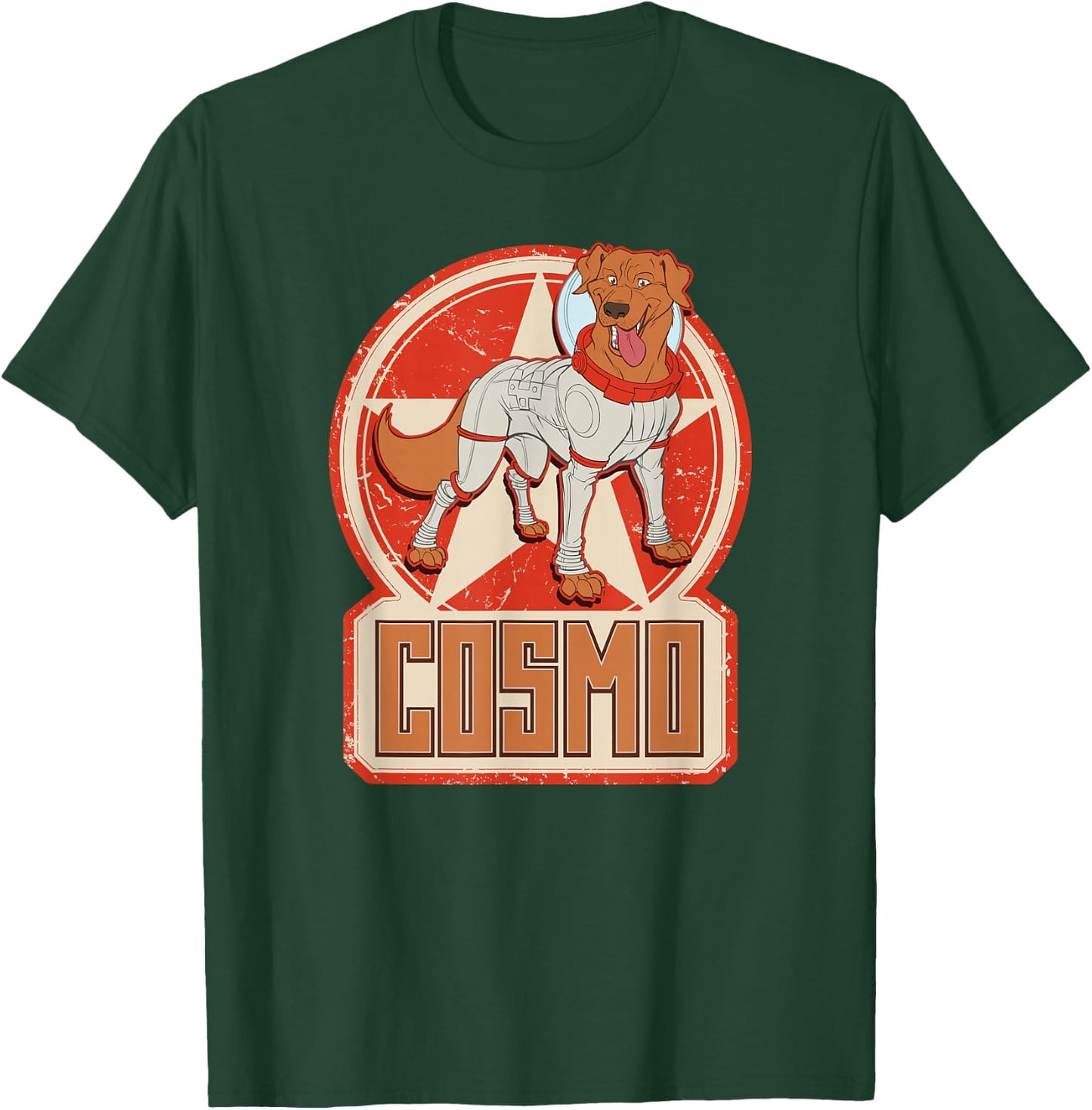 Marvel Guardians of the Galaxy Cosmo The Space Dog T-Shirt - T-Shirt | Forest