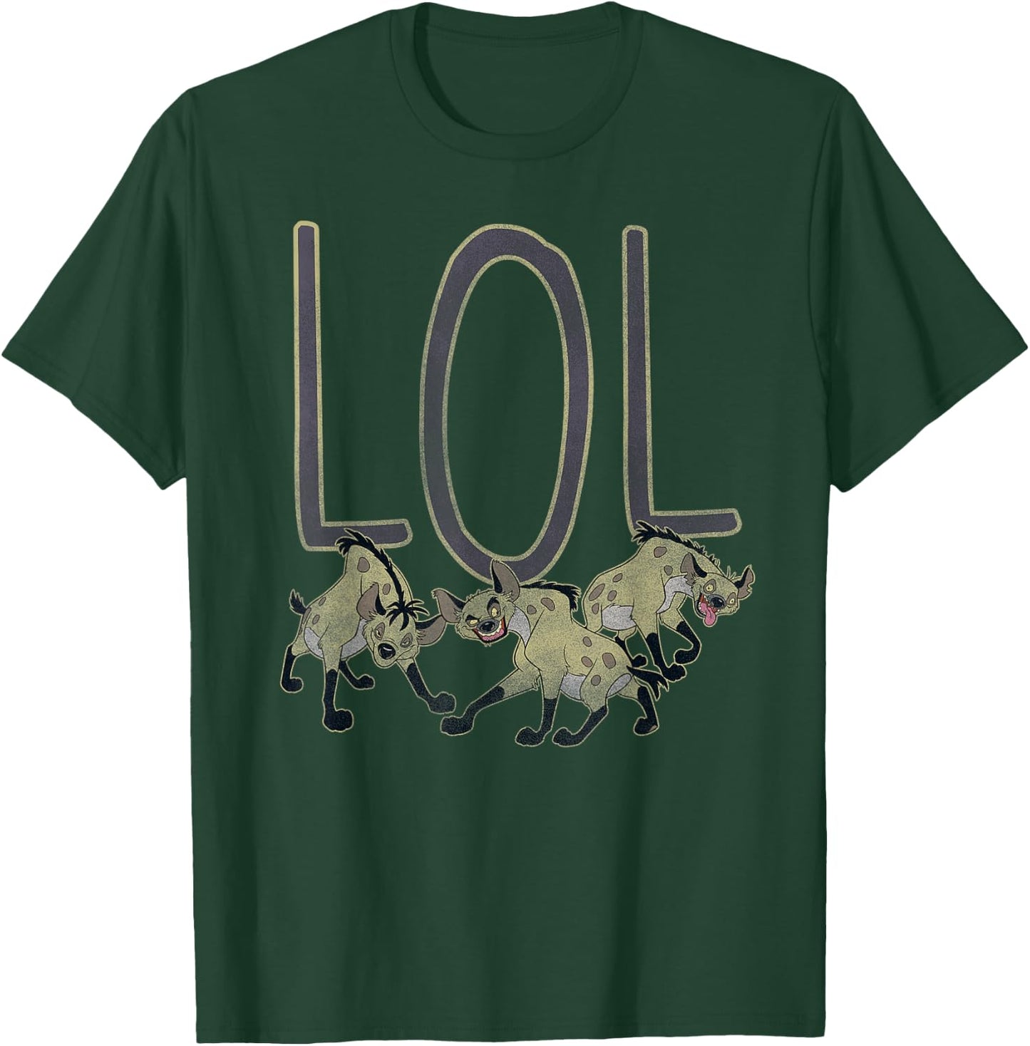 Disney The Lion King LOL Laughing Hyenas Group Vintage T-Shirt - T-Shirt | Forest