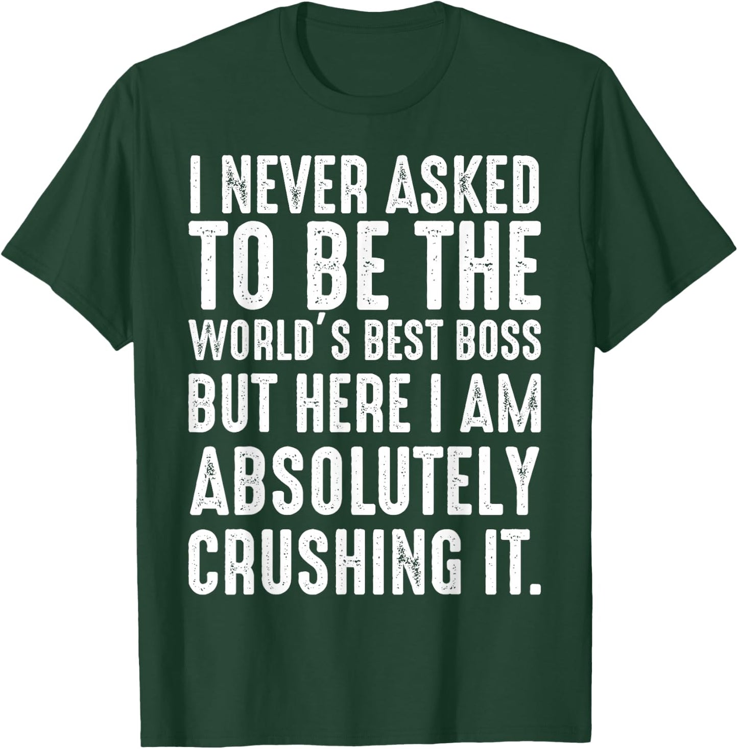 The World's Best Boss CEO Chef Entrepreneur Startup Manager T-Shirt - T-Shirt | Forest