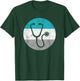 Stethoscope Retro Doctor Gift Women Boys & Girls T-Shirt - T-Shirt | Forest