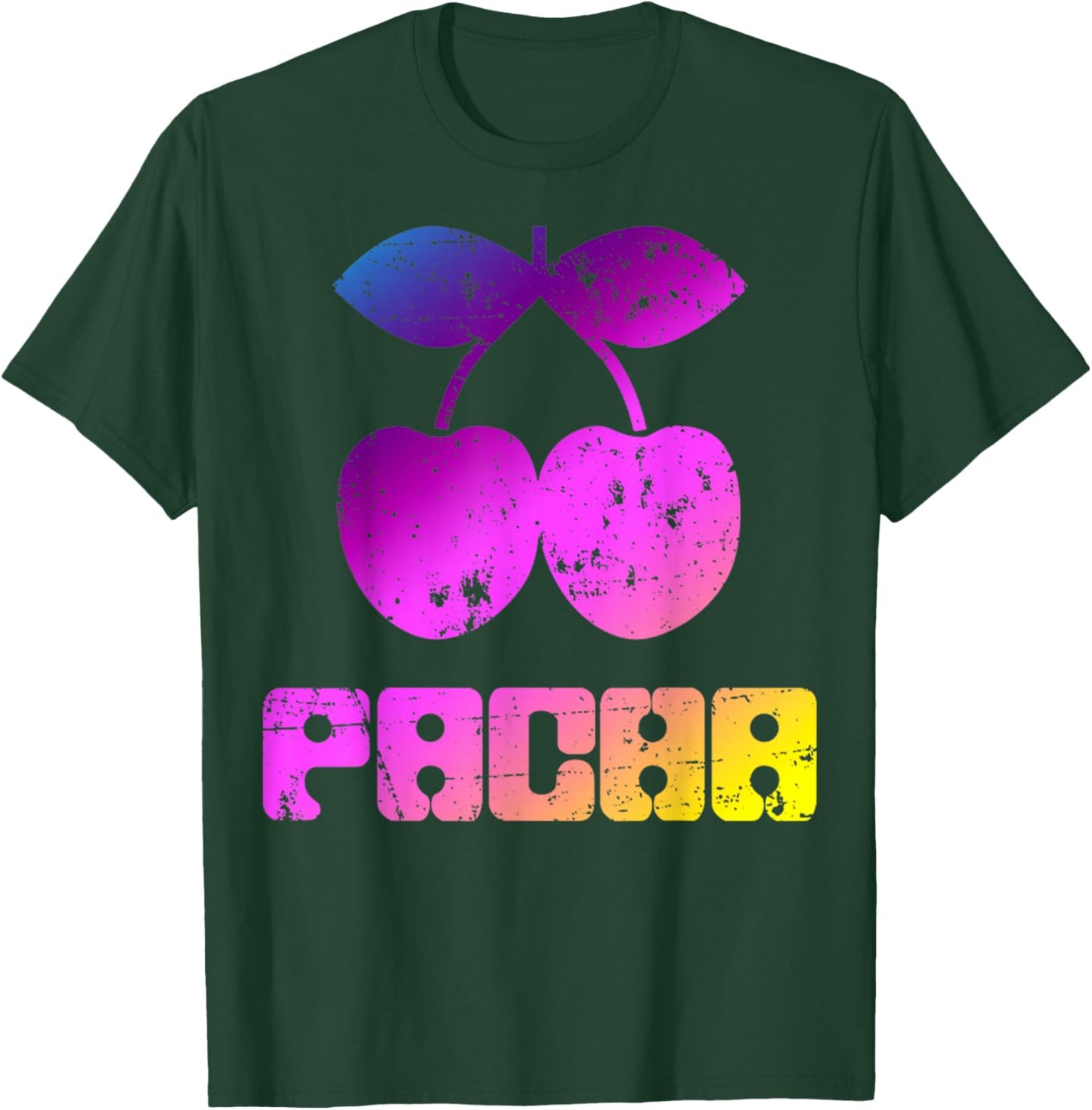 Pacha Ibiza Retro Summer Design Vintage Cool 1980's Style T-Shirt - T-Shirt | Forest