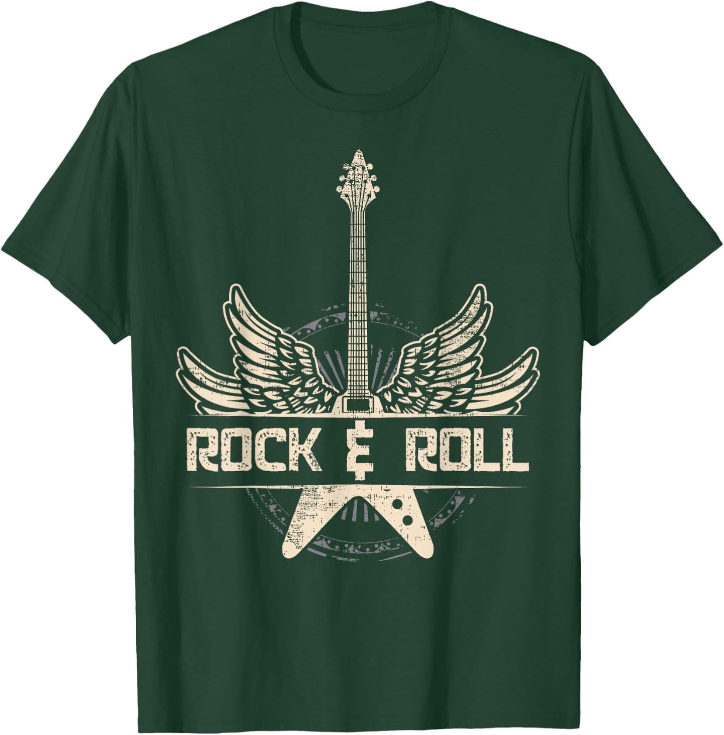 Classic Rock Gift Design For 80s Classic Rock Fans T-Shirt - T-Shirt | Forest
