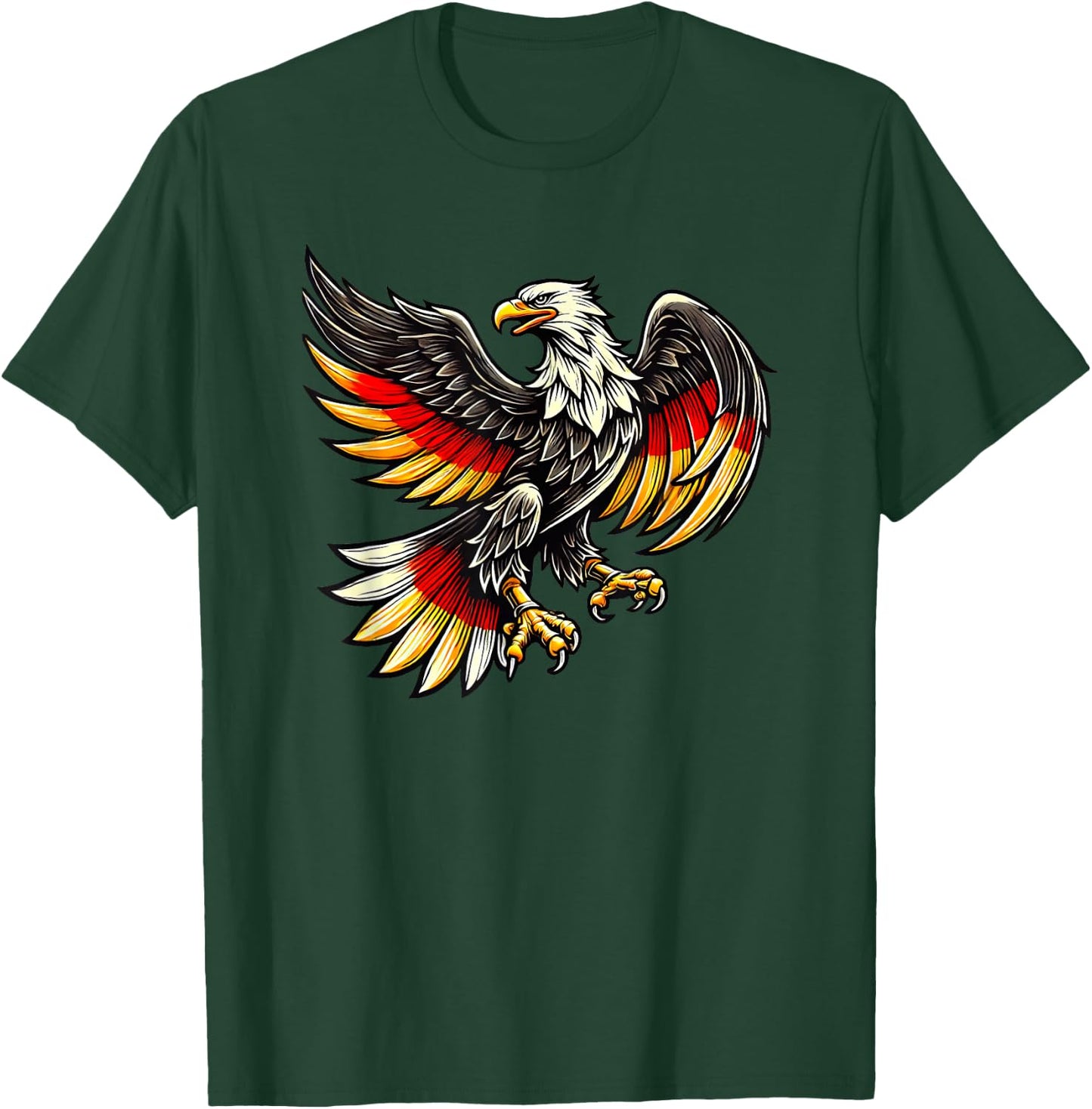German Eagle - Germany Unity and Tradition T-Shirt - T-Shirt | Forest