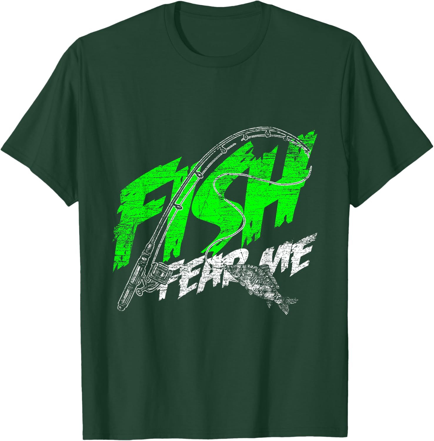 Fish Fear Me T-Shirt - T-Shirt | Forest
