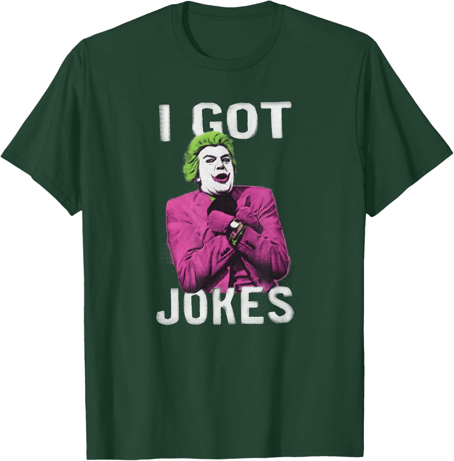 Batman Classic TV Series The Joker Got Jokes T-Shirt - T-Shirt | Forest