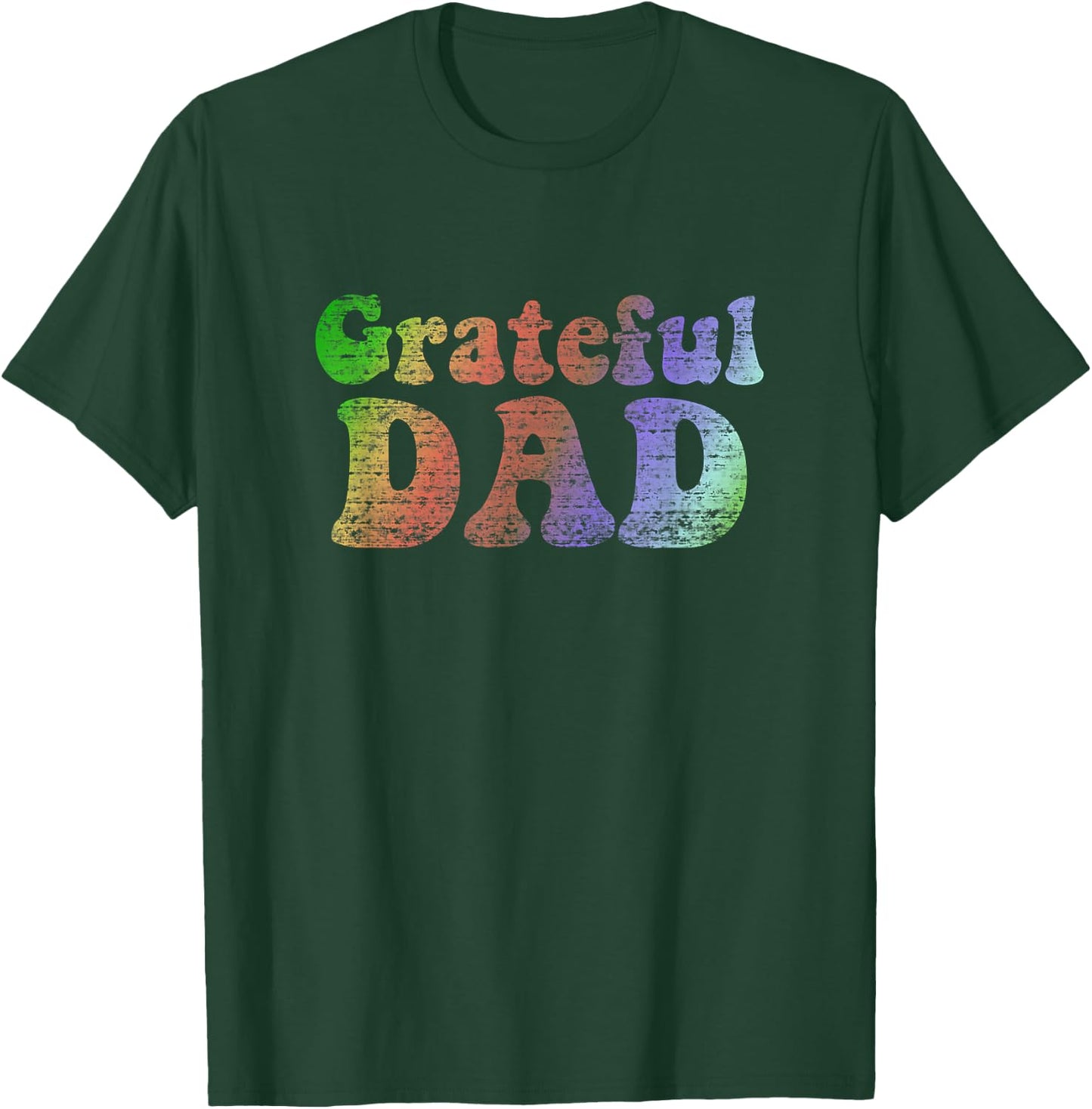 Grateful Dad Vintage T-Shirt - T-Shirt | Forest