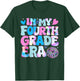 in My Fourth Grade Era 4th Grade Teacher Student Boy Girl T-Shirt - T-Shirt | Forest