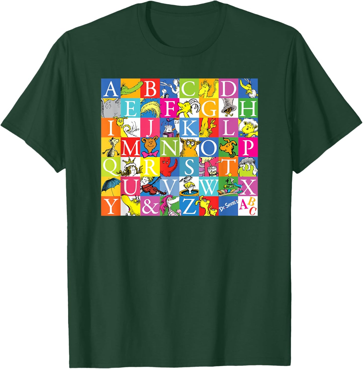Dr. Seuss A to Z T-Shirt - T-Shirt | Forest