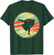 Sumo Shirt Retro Vintage 70s Silhouette Gift T-Shirt - T-Shirt | Forest