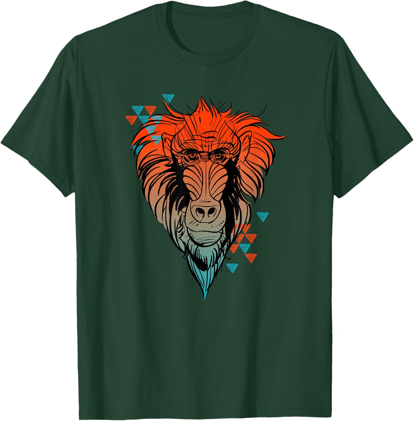 Disney The Lion King Wise Rafiki Live Action T-Shirt - T-Shirt | Forest
