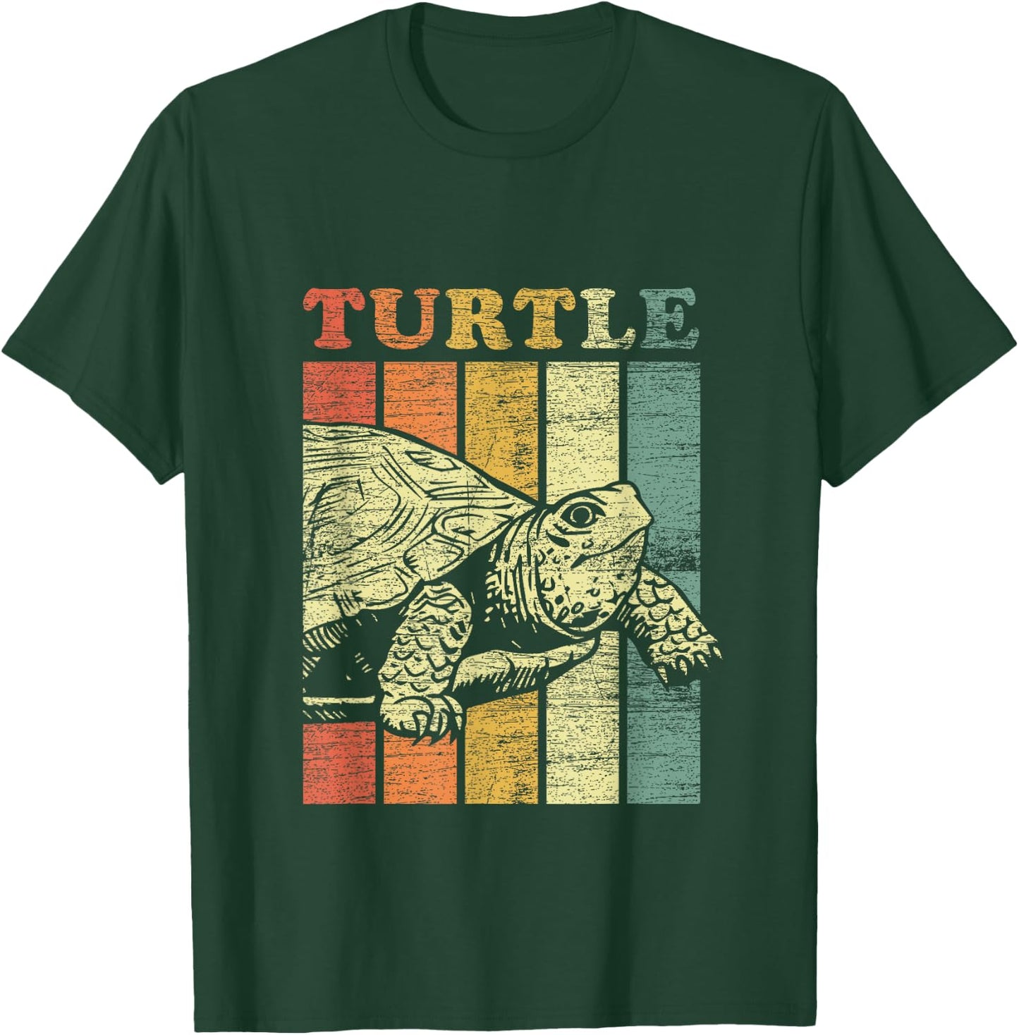 Retro Turtle T-Shirt - T-Shirt | Forest