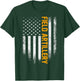 Vintage Field Artillery Distressed American Flag Patriotic T-Shirt - T-Shirt | Forest
