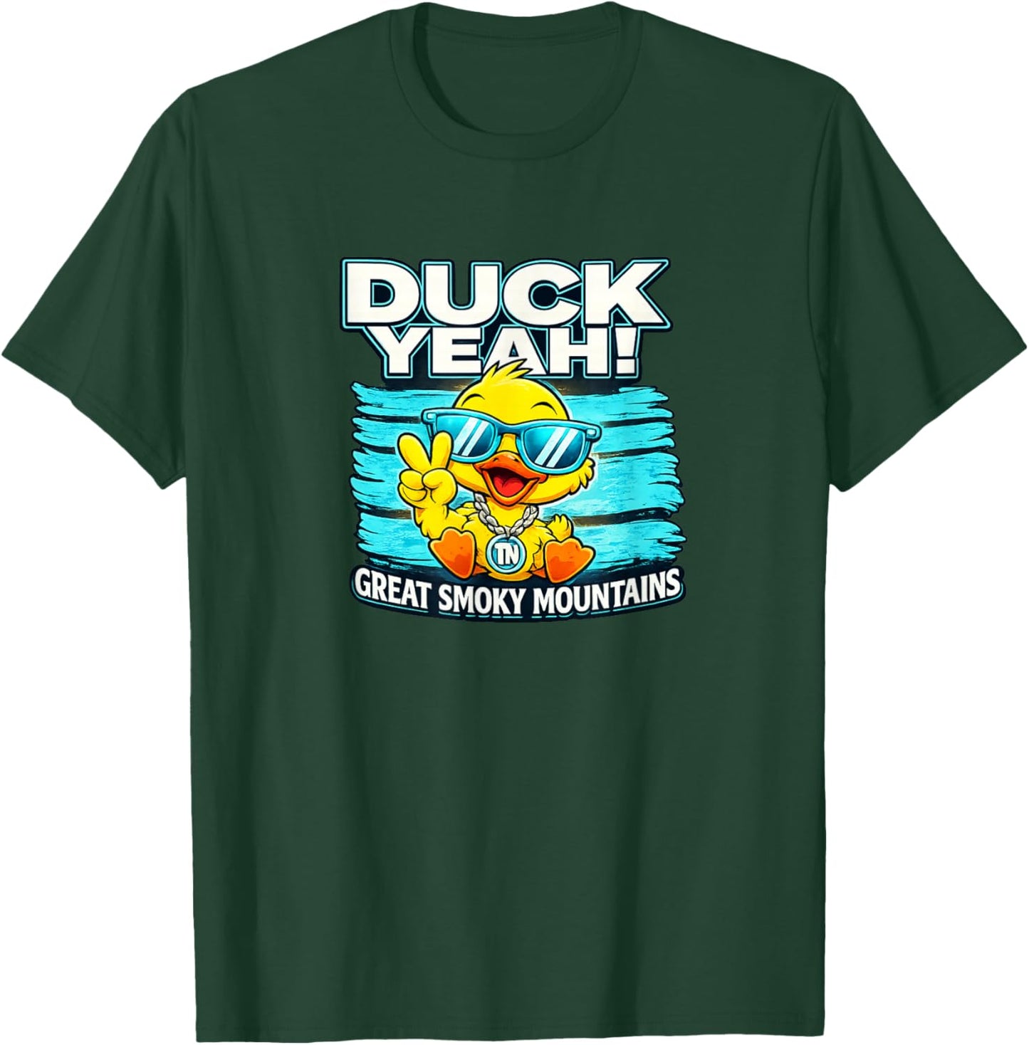 Duck Yeah Smoky Mountains T-Shirt - T-Shirt | Forest