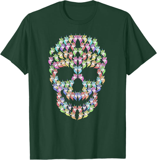 Unicorn Skull T-Shirt - T-Shirt | Forest