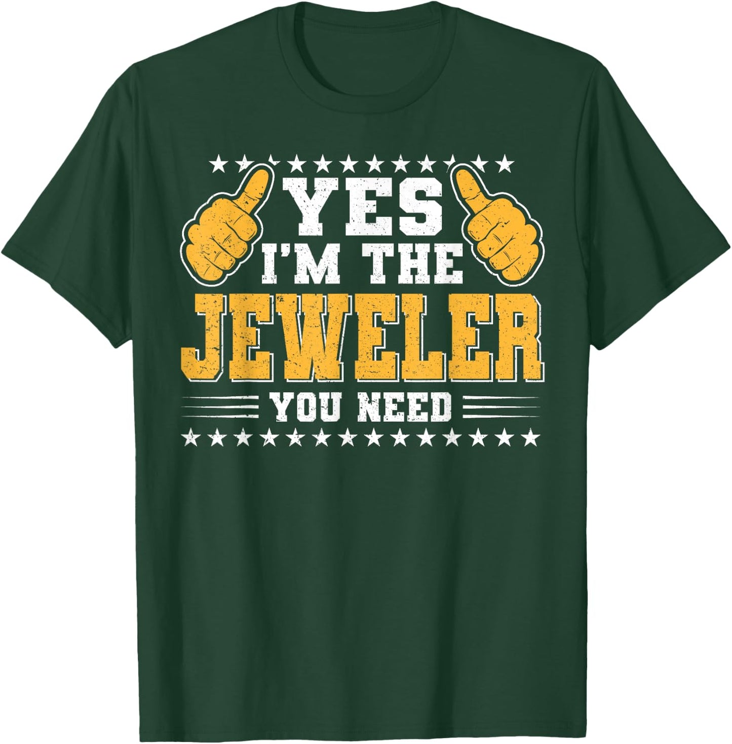 Retro Profession I'm The Jeweler T-Shirt - T-Shirt | Forest
