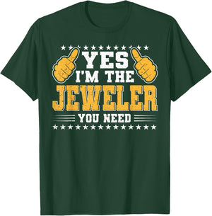 Retro Profession I'm The Jeweler T-Shirt - T-Shirt | Forest
