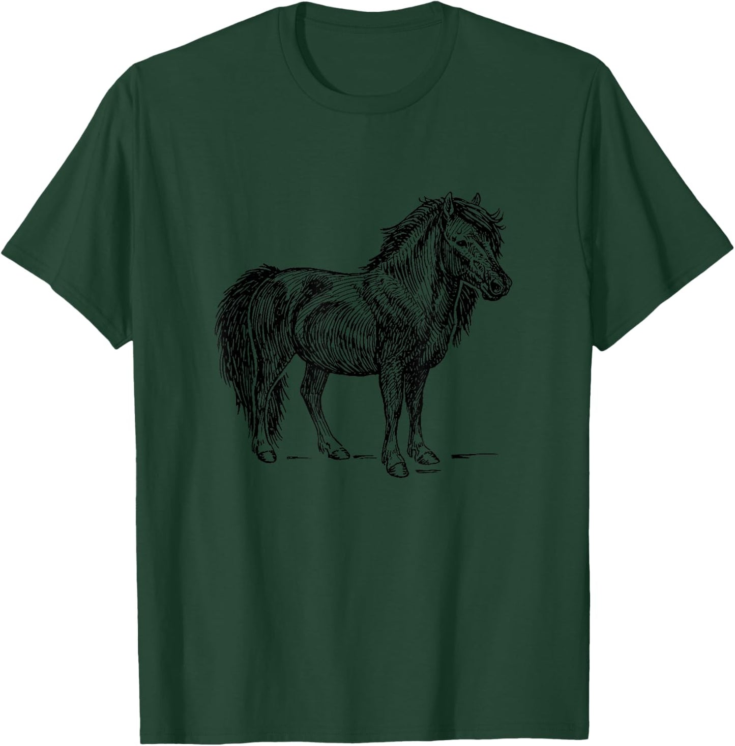 Vintage Shetland Pony T-Shirt - T-Shirt | Forest