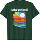 Lake Powell Arizona Vintage Nature Design Outdoor Graphic T-Shirt - T-Shirt | Forest