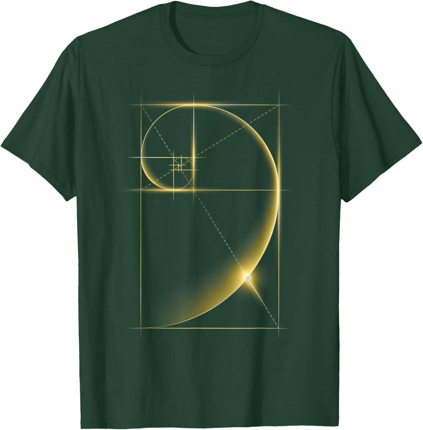 Fibonacci, Golden Ratio T-Shirt - T-Shirt | Forest