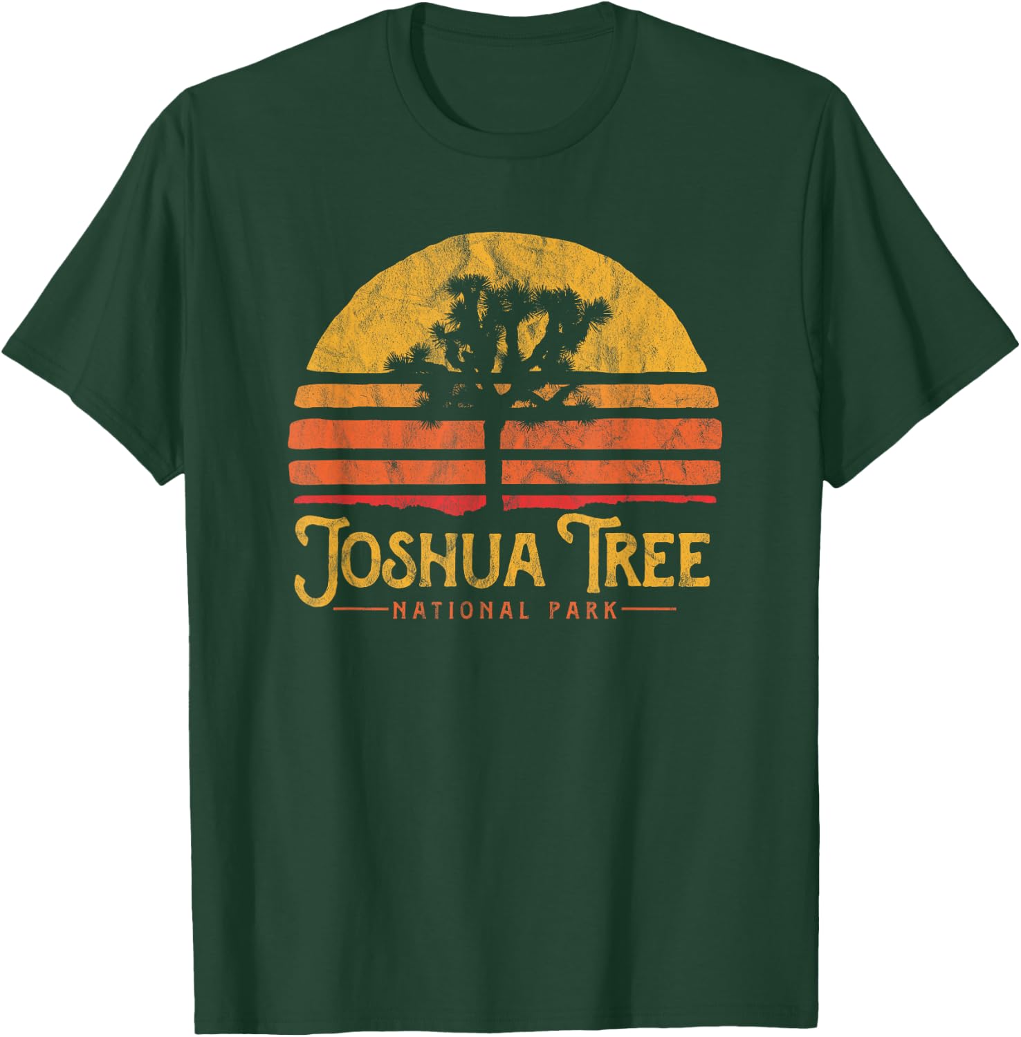 Vintage Joshua Tree National Park Retro T-Shirt - T-Shirt | Forest