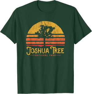 Vintage Joshua Tree National Park Retro T-Shirt - T-Shirt | Forest