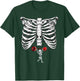 Skeleton Weightlifting Pregnancy Halloween Fitness Gym T-Shirt - T-Shirt | Forest