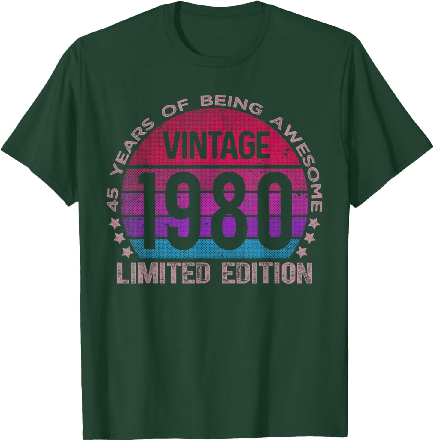 45 Year Old Gifts Limited Edition 45th Birthday Women T-Shirt - T-Shirt | Forest