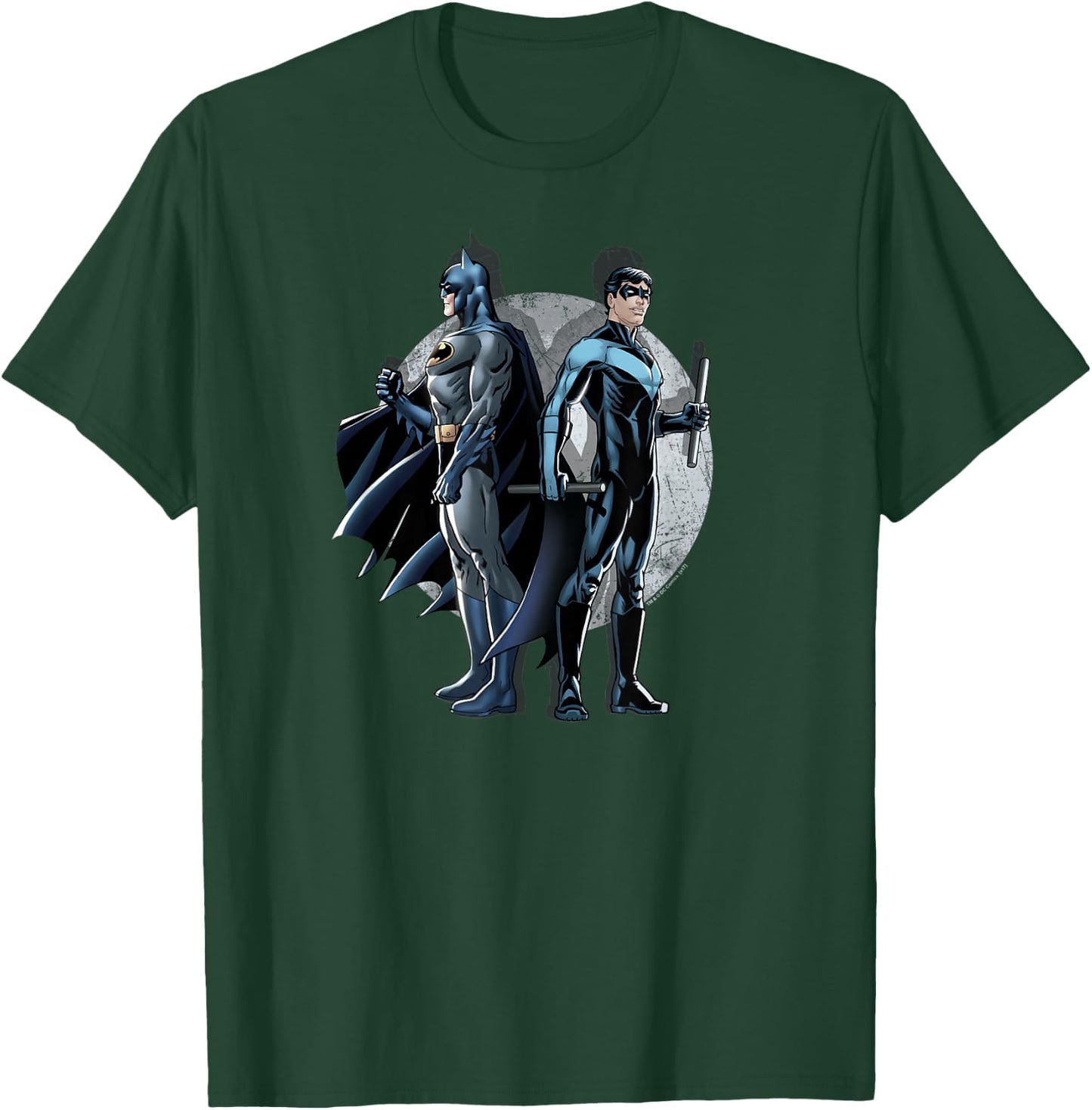 Batman and Nightwing Spotlight T-Shirt - T-Shirt | Forest