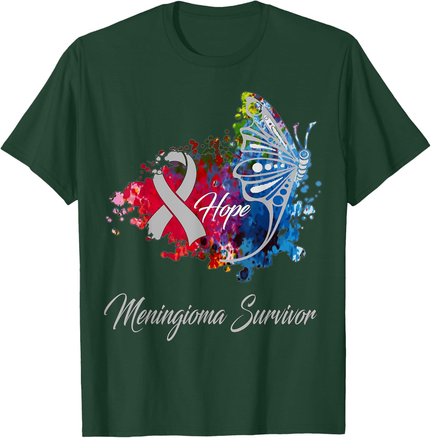 Meningioma Awareness T-Shirt - T-Shirt | Forest