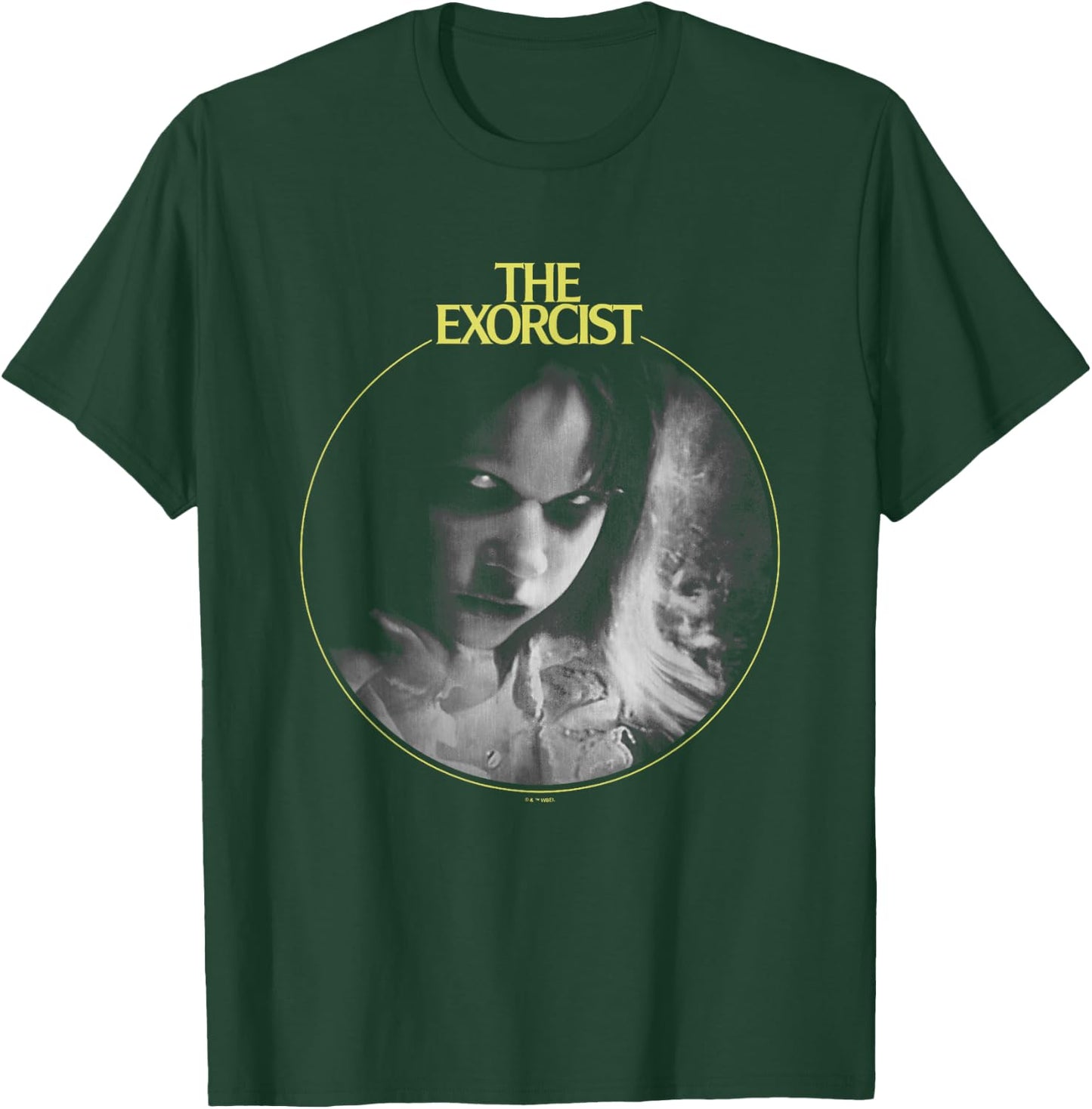 The Exorcist Regan MacNeil Possessed Big Face Portrait T-Shirt - T-Shirt | Forest