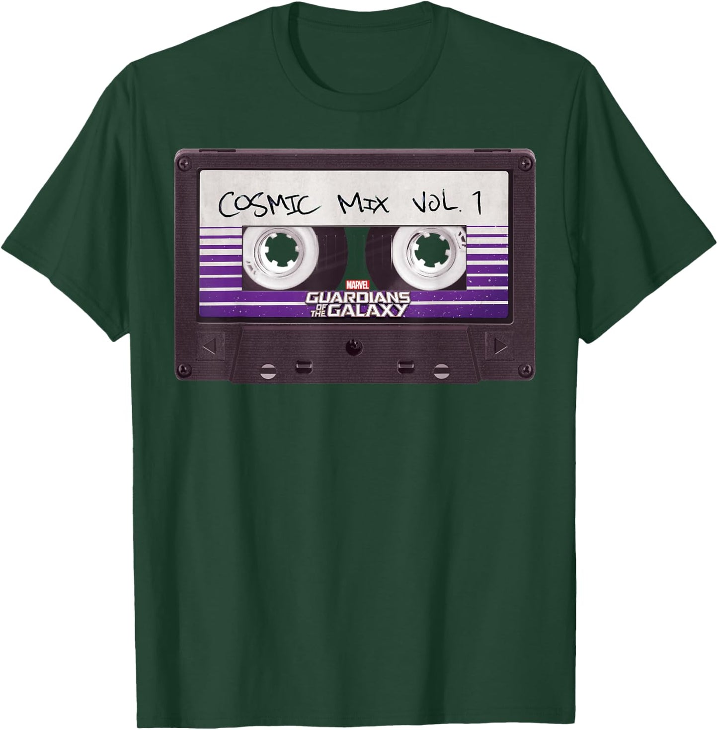 Marvel Guardians of the Galaxy Cosmic Mix Vol 1 Tape Logo T-Shirt - T-Shirt | Forest