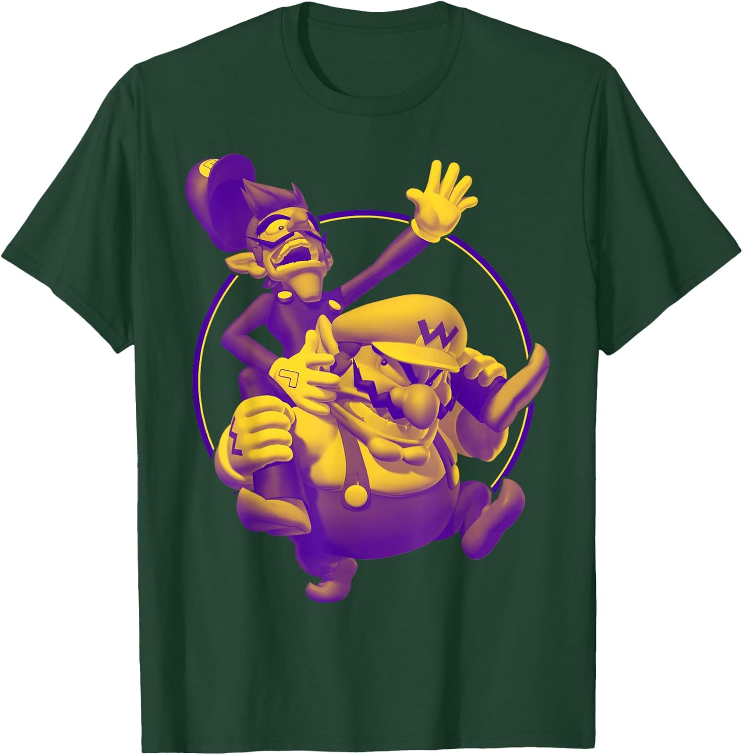 Nintendo Super Mario Waluigi & Wario Duo Graphic T-Shirt - T-Shirt | Forest