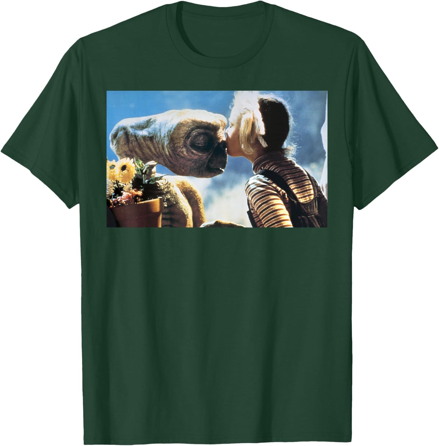 E.T. Gertie Kissing E.T. On the Nose Graphic T-Shirt - T-Shirt | Forest
